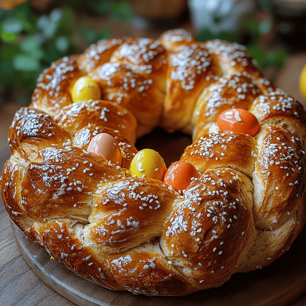 Das Osterbrot hat tief verwurzelte kulturelle Bedeutungen in Italien, die über die Jahre hinweg weitergegeben wurden. In vielen italienischen Regionen symbolisiert das Brot die Auferstehung und das neue Leben, was perfekt zur Osterzeit passt. Die Verwendung von bunten Eiern, die oft in die Teigform eingebettet werden, steht für die Fruchtbarkeit und das neue Leben, während die süßen Aromen des Brotes die Freude und Feierlichkeiten dieses besonderen Festes widerspiegeln.