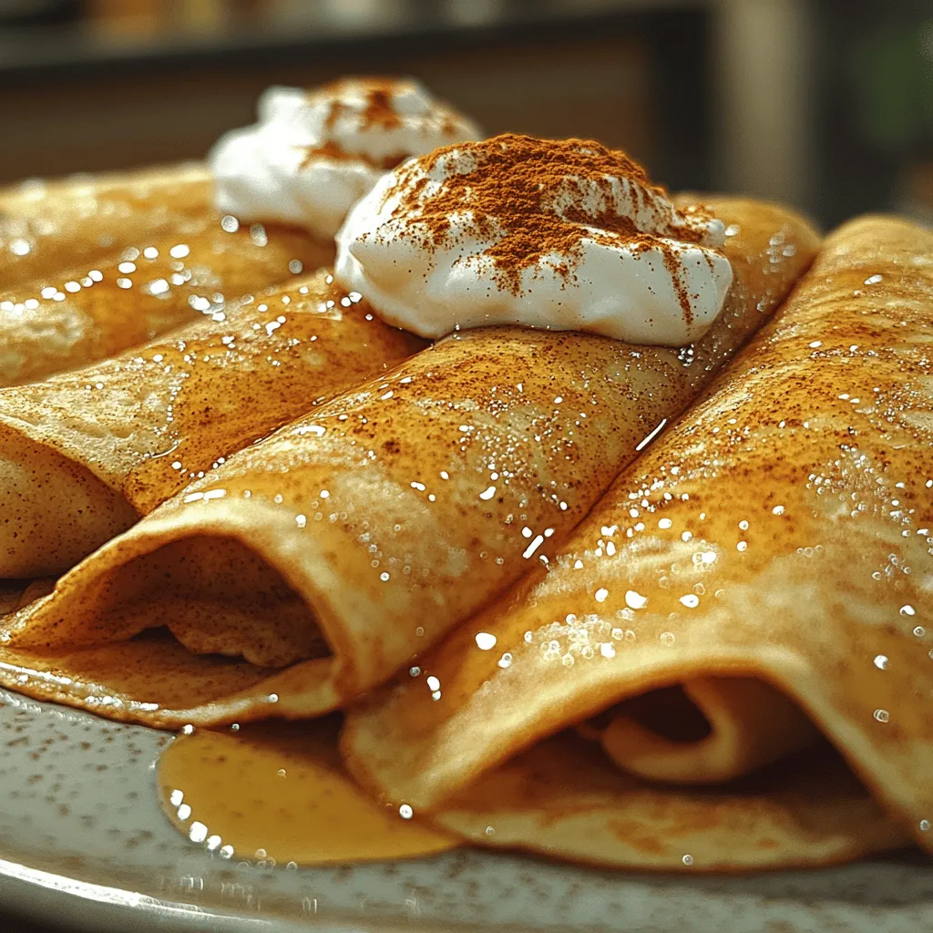 Wenn Sie auf der Suche nach einem gesunden, aber gleichzeitig köstlichen Frühstück sind, sind Zimtrollen Protein Crepes genau das Richtige für Sie! Diese Crepes kombinieren die süßen Aromen von Zimt und Ahornsirup mit einer proteinreichen Grundlage aus Hafer und Proteinpulver. Sie sind nicht nur eine hervorragende Quelle für Nährstoffe, sondern auch perfekt für Sportler und gesundheitsbewusste Genießer, die ihren Tag energisch beginnen möchten.