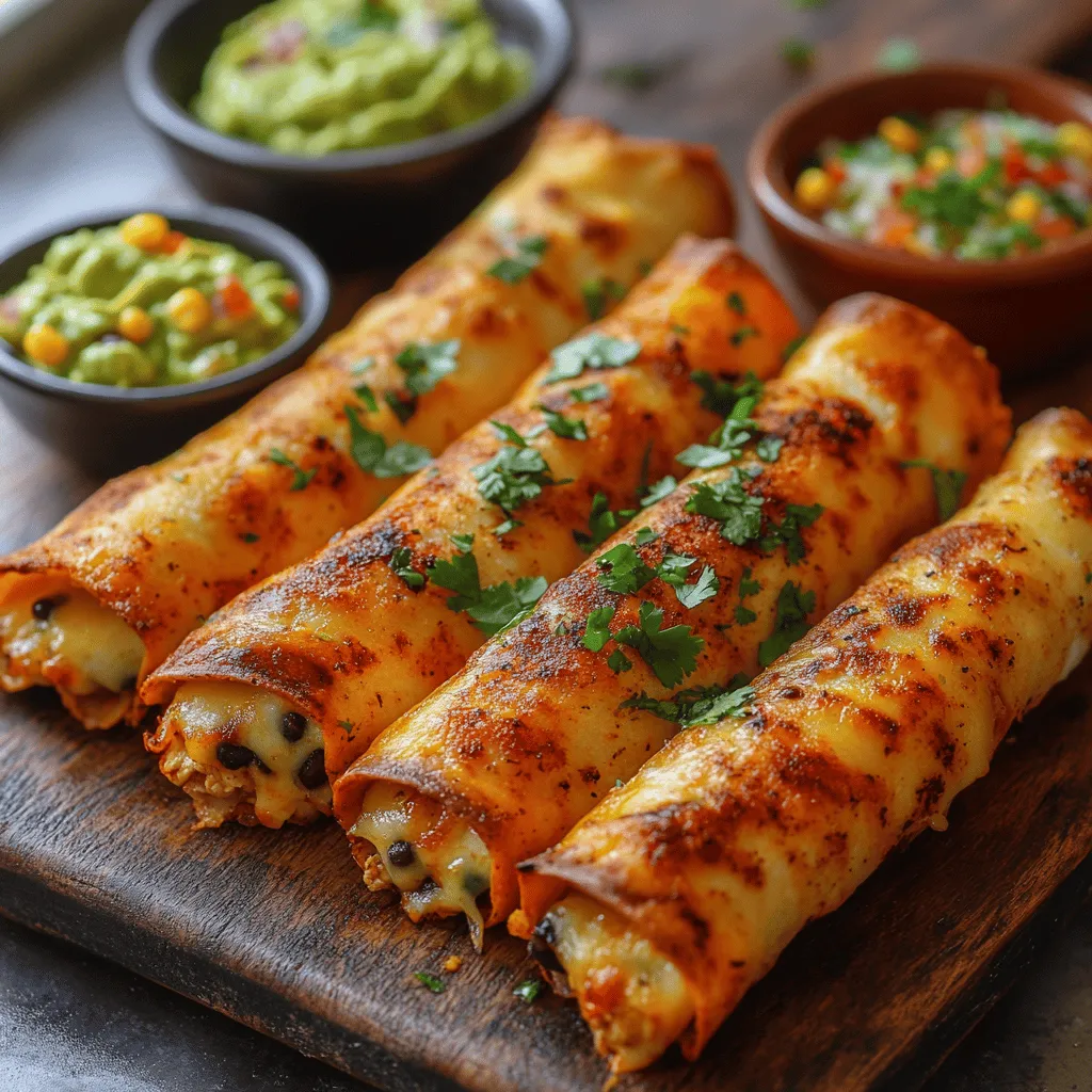 Die Auswahl der richtigen Zutaten ist entscheidend für den Geschmack und die Qualität Ihrer Taquitos. Hier sind die wichtigsten Bestandteile, die Sie für dieses Rezept benötigen: