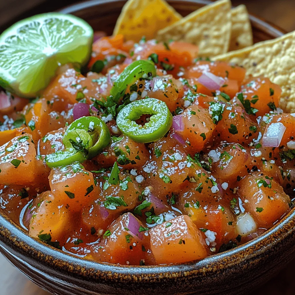 Die Basis jeder großartigen Salsa sind reife Tomaten. Diese bringen nicht nur die nötige Saftigkeit mit, sondern sorgen auch für einen intensiven Geschmack. Bei der Auswahl der Tomaten sollten Sie auf die Farbe und die Festigkeit achten: Eine tiefrote Farbe und eine leicht nachgebende Textur sind ideale Indikatoren für Frische. Sorten wie Roma-Tomaten oder Fleischtomaten eignen sich besonders gut, da sie weniger Wasser enthalten und somit eine dickere Konsistenz bieten.