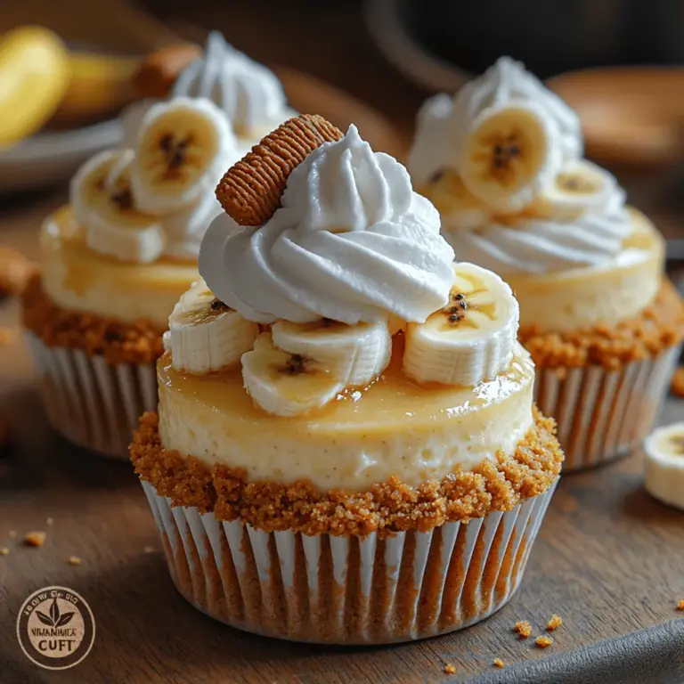 Bevor wir mit der Zubereitung beginnen, schauen wir uns die Zutaten an, die Sie für die Mini Bananenpudding-Cheesecakes benötigen. Jede Zutat spielt eine entscheidende Rolle, um den einzigartigen Geschmack und die Textur dieser Leckereien zu erreichen.