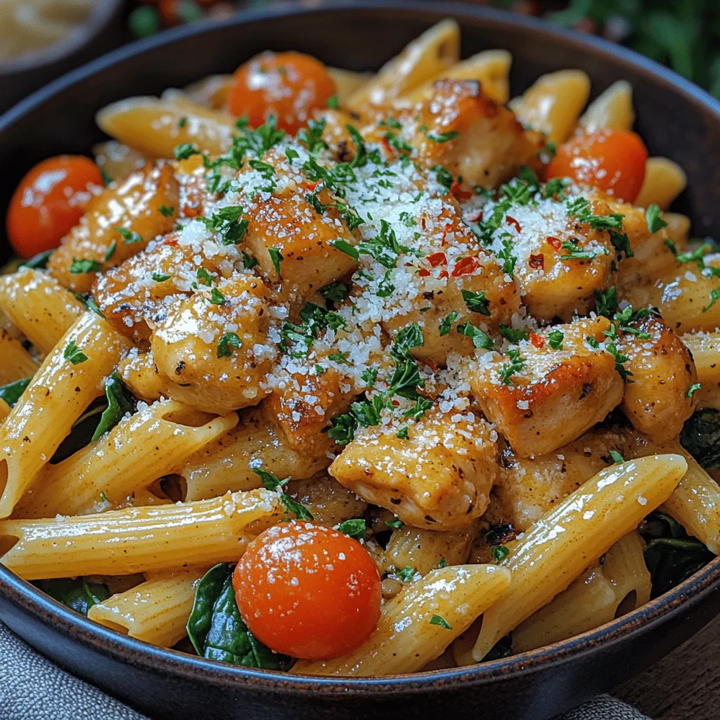 Die Wahl der Nudeln ist für die gesamte Textur des Gerichts entscheidend. Penne-Nudeln sind perfekt, da sie durch ihre Röhrenform die Sauce hervorragend aufnehmen und die Aromen optimal zur Geltung bringen. Diese Form sorgt dafür, dass jeder Bissen mit der köstlichen Knoblauch-Butter-Sauce überzogen ist.