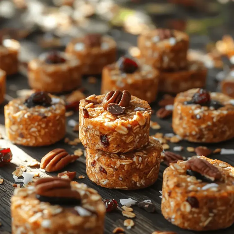 Die Auswahl der richtigen Zutaten ist entscheidend für den Geschmack und die Nährstoffdichte der Granola Bällchen. Hier sind die Hauptbestandteile und ihre Vorteile, die diese Bällchen zu einem gesunden Snack machen.