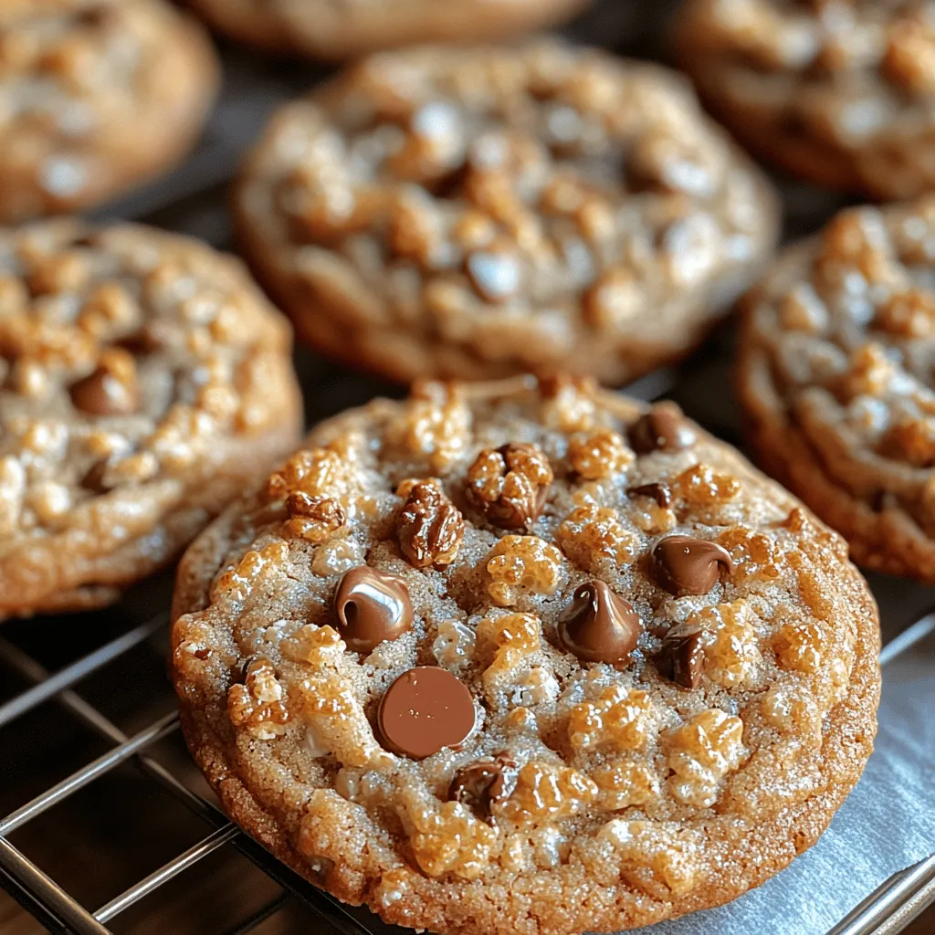 In der Welt der süßen Leckereien gibt es kaum etwas, das den Genuss frisch gebackener Kekse übertrifft. Besonders beliebt sind die knusprigen Reis-Krispie Schokoladenkekse, eine köstliche Kombination aus zarter Schokolade und dem knusprigen Biss von Reis-Krispies. Diese Kekse sind nicht nur einfach zuzubereiten, sondern auch perfekt für jede Gelegenheit – sei es ein Familiennachmittag, eine Feier oder einfach nur zur eigenen Belohnung. Die harmonische Verbindung aus schmelzenden Schokoladenstückchen und dem knackigen Reis-Krispie-Müsli sorgt für ein Geschmackserlebnis, das sowohl Kinder als auch Erwachsene begeistert.