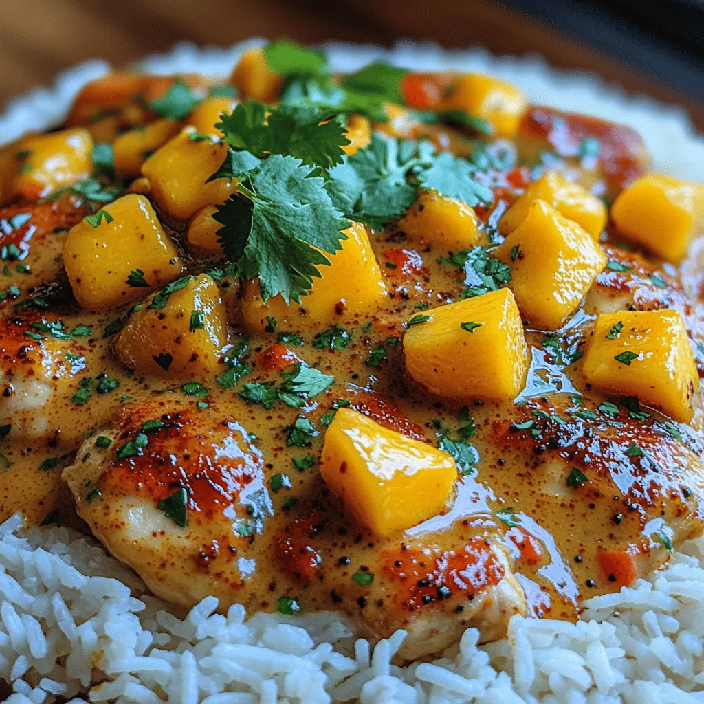 Das Kokos-Mango-Hühnchen-Curry ist eine exquisite Geschmackskombination, die tropische Aromen und eine cremige Konsistenz vereint. Dieses Gericht ist nicht nur einfach zuzubereiten, sondern bietet auch eine wunderbare Möglichkeit, die Aromen des Südens in Ihre Küche zu bringen. Mit seinen frischen Zutaten und aromatischen Gewürzen ist dieses Curry das perfekte Gericht für alle, die das Besondere suchen – sei es für ein gemütliches Abendessen mit der Familie oder für ein geselliges Beisammensein mit Freunden.