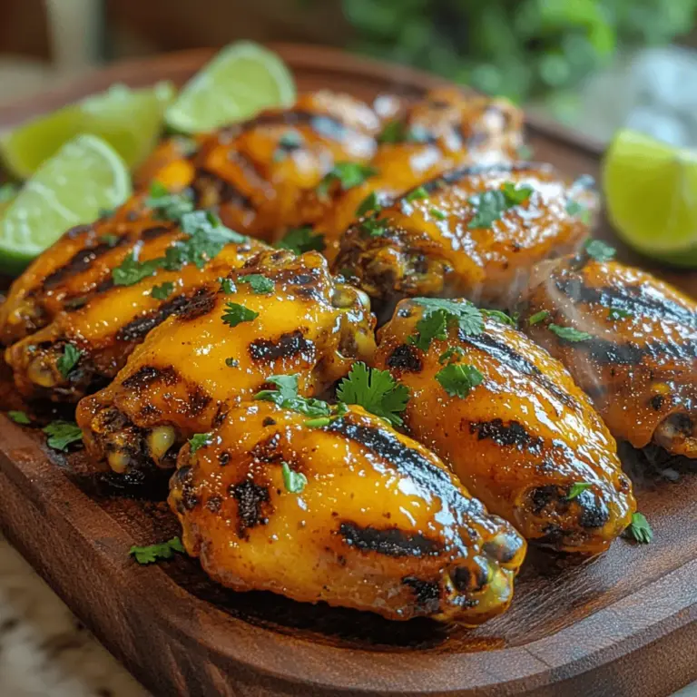 Um die perfekten würzigen Mango BBQ-Flügel zuzubereiten, ist die Auswahl der richtigen Zutaten entscheidend. Hier sind die Hauptbestandteile und ihre Rolle im Rezept: