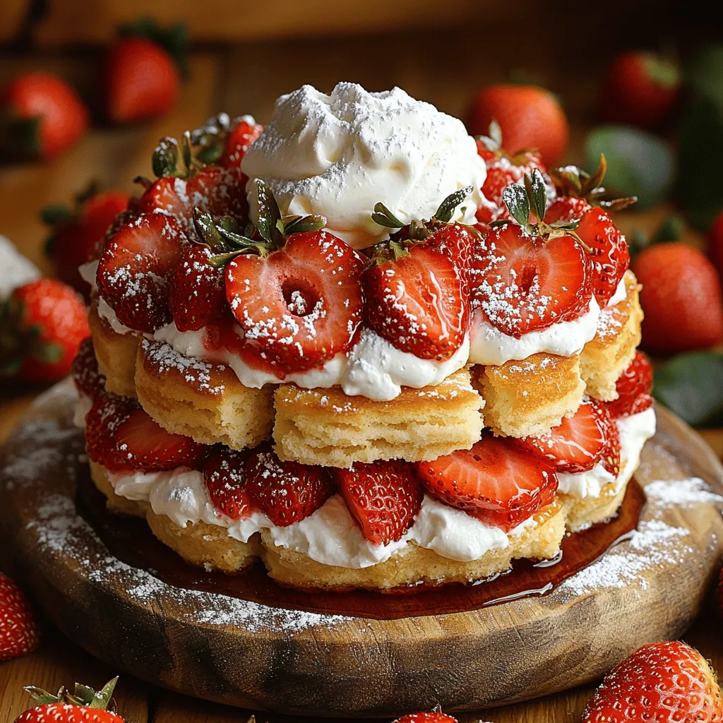 Der Erdbeer-Glücklicher Kuchen ist nicht nur ein Fest für die Sinne, sondern auch ein einfaches und schnelles Rezept, das sich perfekt für jede Gelegenheit eignet. Ob für einen sommerlichen Geburtstagsfeier, ein Picknick im Park oder einfach als süßes Dessert zum Nachmittagskaffee – dieser Kuchen bringt Freude und gute Laune auf den Tisch. Die Kombination aus frisch gebackenen Kuchenstücken, saftigen Erdbeeren und luftiger Schlagsahne macht diesen Kuchen zu einem unwiderstehlichen Dessert, das sowohl Kinder als auch Erwachsene begeistert.