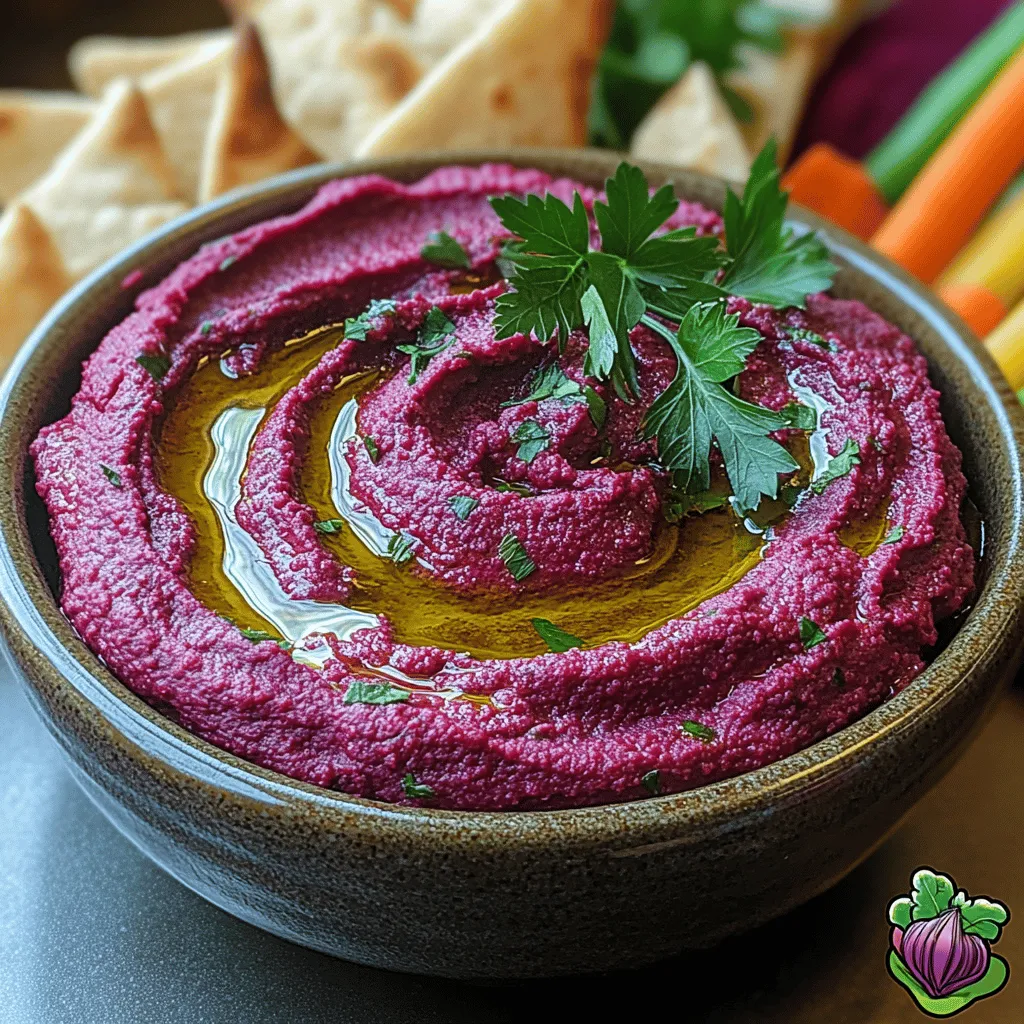 Die Kombination aus Rüben und Kichererbsen macht dieses Hummus nicht nur schmackhaft, sondern auch nahrhaft. Beide Zutaten sind reich an Nährstoffen, die zahlreiche gesundheitliche Vorteile bieten.