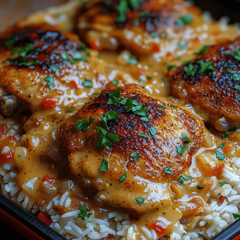 Willkommen in der wunderbaren Welt der Comfort Foods! Heute nehmen wir Sie mit auf eine geschmackliche Reise, die nicht nur den Gaumen erfreut, sondern auch das Herz wärmt. Unser Rezept für „Hähnchen in cremigem Reis“ ist die perfekte Wahl für jeden Anlass, sei es ein gemütliches Familienessen, ein festliches Dinner oder einfach ein entspannter Abend zu Hause. Die Kombination aus zartem Hähnchen, aromatischen Gewürzen und einer cremigen Reisbeilage macht dieses Gericht zu einem unvergleichlichen Genuss.