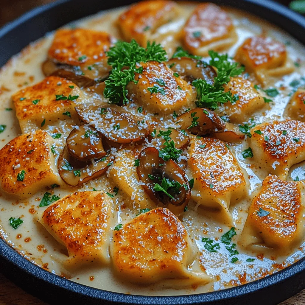 Um die cremige Champignon Tortellini Freude zuzubereiten, benötigen Sie eine Auswahl an frischen und qualitativ hochwertigen Zutaten. Hier ist eine detaillierte Übersicht über die essentiellen Zutaten, die Sie brauchen werden: