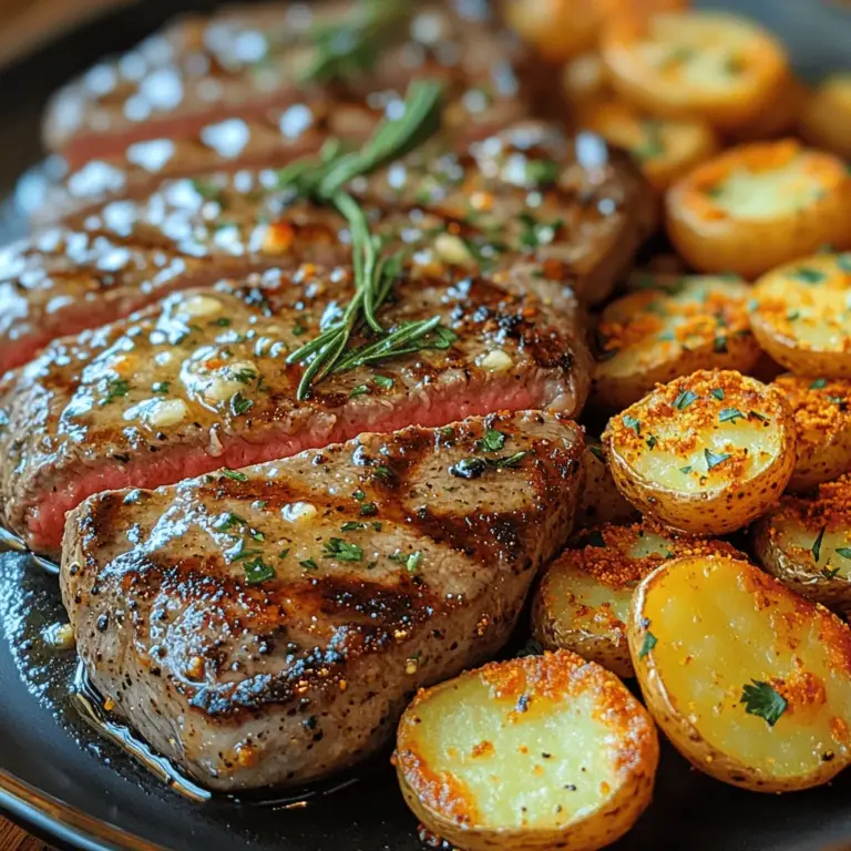 Die Kombination aus saftigem Steak und knusprigen Kartoffeln ist ein zeitloser Klassiker, der sowohl bei besonderen Anlässen als auch im Alltag begeistert. Wenn Sie auf der Suche nach einem Gericht sind, das sowohl geschmacklich als auch visuell ein Highlight ist, dann sind Sie hier genau richtig. In diesem Artikel präsentieren wir Ihnen das Rezept für ein köstliches Sizzling Garlic Butter Steak mit knusprigen Kartoffeln. Dieses Gericht ist nicht nur einfach zuzubereiten, sondern bietet auch eine Vielzahl von Aromen, die jeden Gaumen erfreuen.