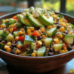Um diesen köstlichen Zesty Quinoa Corn Salad zuzubereiten, benötigen Sie die folgenden Zutaten: