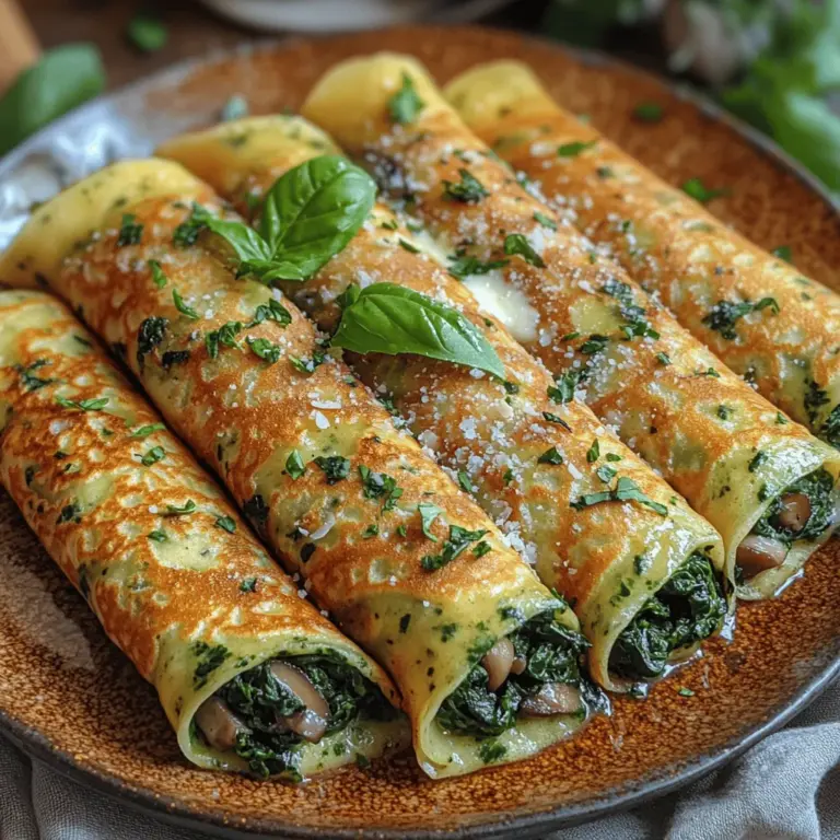 Die Auswahl der Zutaten spielt eine entscheidende Rolle für den Geschmack und die Nährstoffdichte des Gerichts. Jede Zutat trägt dazu bei, das Spinat-Pilz-Crêpes-Delight zu einem nährstoffreichen und schmackhaften Gericht zu machen.