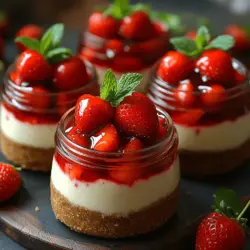 Um diese köstlichen Mini-Käsekuchen zu kreieren, benötigen Sie einige einfache, aber qualitativ hochwertige Zutaten. Hier ist eine detaillierte Übersicht über die benötigten Bestandteile, aufgeteilt in die verschiedenen Komponenten des Rezepts: