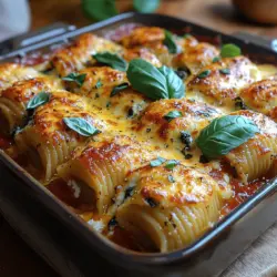 Willkommen in der köstlichen Welt der italienischen Küche, in der Käse eine zentrale Rolle spielt! Heute präsentiere ich Ihnen ein Gericht, das sowohl geschmacklich als auch ansprechend ist: die Käsefreuden – Ricotta-Gefüllte Muscheln. Dieses Rezept ist nicht nur einfach zuzubereiten, sondern vereint auch eine Vielzahl von Aromen und Texturen, die jedes Dinner zu einem besonderen Erlebnis machen.