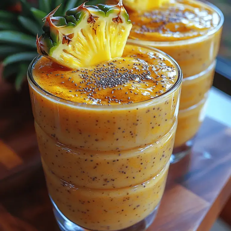 Die Auswahl der richtigen Zutaten ist entscheidend für den Geschmack und die Nährstoffe. Hier sind die Hauptbestandteile, die diesen Smoothie so besonders machen: