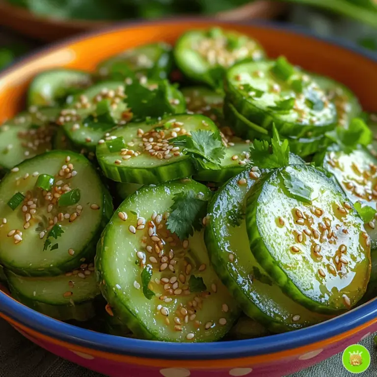 Willkommen zu unserem Rezept für den Erfrischenden Kawaii Gurkensalat! Dieser leichte und erfrischende Salat ist nicht nur ein Genuss für den Gaumen, sondern auch ein wahres Fest für die Augen. Mit seinen knackigen Gurkenscheiben, aromatischen Dressings und bunten Toppings bringt dieser Salat den Geschmack Asiens direkt auf Ihren Tisch. Ob als Beilage zu einem herzhaften Gericht oder als leichtes Hauptgericht an heißen Sommertagen – der Kawaii Gurkensalat ist vielseitig und voller gesunder Zutaten, die in der asiatischen Küche sehr geschätzt werden.