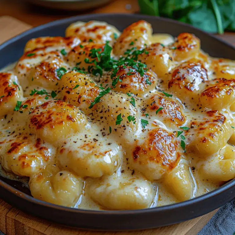 Eine umfassende Liste der Zutaten für cremige Knoblauch-Parmesan-Gnocchi: