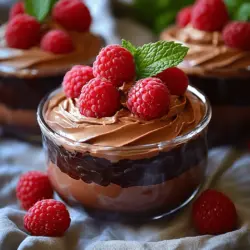Die Auswahl der richtigen Zutaten ist entscheidend, um die perfekte Mousse zu kreieren. Hier sind die Hauptbestandteile, die für unser Rezept benötigt werden: