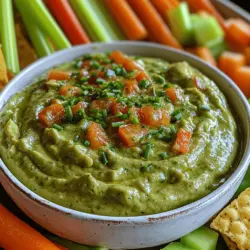 Die Schlüsselzutaten für den cremigen Avocado Ranch Dip sind nicht nur schmackhaft, sondern auch nährstoffreich. Im Folgenden betrachten wir die einzelnen Zutaten detailliert und heben ihre gesundheitlichen Vorteile hervor.