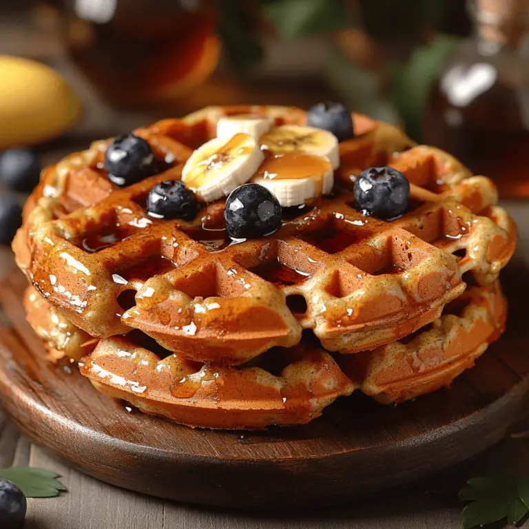 In der Welt der Frühstücksoptionen sind Waffeln ein wahrhaft beliebter Klassiker. Sie sind nicht nur vielseitig, sondern auch in der Lage, die Geschmäcker und Vorlieben von Menschen aus verschiedenen kulinarischen Traditionen zu vereinen. Die Wolkenweichen Erdnussbutter-Protein-Waffeln sind eine wunderbare Ergänzung zu diesem Frühstücksregal. Sie bieten nicht nur eine köstliche Möglichkeit, den Tag zu beginnen, sondern sind auch eine nahrhafte Wahl, die Energie für den ganzen Tag liefert.