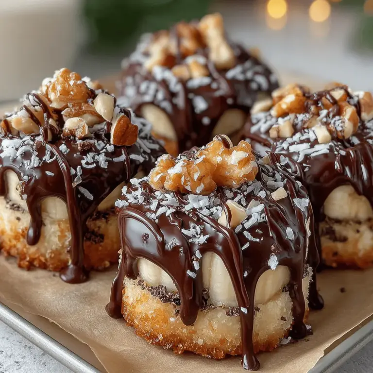 Choco-Verrückte Gefrorene Bananenbisse sind die perfekte Mischung aus gesundem Snack und süßer Leckerei. Diese köstlichen Häppchen kombinieren die natürliche Süße von Bananen mit einer schokoladigen Umhüllung, die jeden Schokoladenliebhaber begeistern wird. Das Beste daran? Sie sind einfach zuzubereiten, benötigen nur wenige Zutaten und sind eine großartige Möglichkeit, überreife Bananen zu verwerten. Dieses Rezept ist nicht nur für Kinder geeignet, sondern auch für Erwachsene, die auf der Suche nach einem schnellen, gesunden Genuss sind.