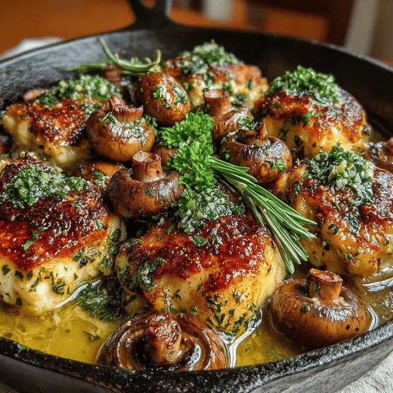 Die deutsche Küche hat eine Vielzahl von köstlichen Gerichten zu bieten, die sowohl einfach zuzubereiten als auch geschmacklich überzeugend sind. Ein solches Gericht ist das Knoblauch-Butter-Hühnchen mit Champignons in der Pfanne. Dieses Rezept vereint die Aromen von saftigem Hühnchen, aromatischen Champignons und dem unverwechselbaren Geschmack von Knoblauch und Butter zu einem herzhaften Essen, das sowohl für den Alltag als auch für besondere Anlässe geeignet ist.