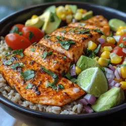 Lachs ist nicht nur köstlich, sondern auch eine hervorragende Quelle für gesunde Fette und Proteine. In Kombination mit einer würzigen Cajun-Gewürzmischung, frischen Gemüse und cremiger Avocado entsteht ein Gericht, das nicht nur den Gaumen erfreut, sondern auch nährstoffreich ist. Die feurigen Cajun Lachs-Bowls sind perfekt für ein schnelles Abendessen unter der Woche oder als ausgewogenes Mittagessen. Sie bieten eine unglaubliche Geschmackskomplexität und sind einfach zuzubereiten, was sie zu einem idealen Rezept für alle macht, die gesunde und schmackhafte Mahlzeiten suchen.