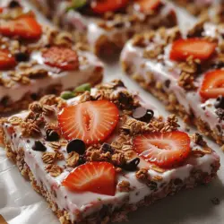 Die warmen Monate sind da, und mit ihnen kommt die Sehnsucht nach erfrischenden Snacks, die nicht nur lecker, sondern auch gesund sind. In dieser Zeit sind frische Früchte und leichte Desserts besonders gefragt. Eine perfekte Möglichkeit, den Sommer zu feiern und gleichzeitig einen süßen Zahn zu stillen, ist die Zubereitung von Berry Bliss Erdbeer-Joghurt-Bark. Diese köstliche Leckerei kombiniert cremigen griechischen Joghurt mit saftigen Erdbeeren und optionalen Toppings zu einem erfrischenden Snack, der ideal für warme Tage ist. Egal, ob für einen Picknickausflug, als gesunder Snack für die Kinder oder einfach nur, um sich selbst etwas Gutes zu tun – dieser Joghurt-Bark ist die perfekte Wahl.