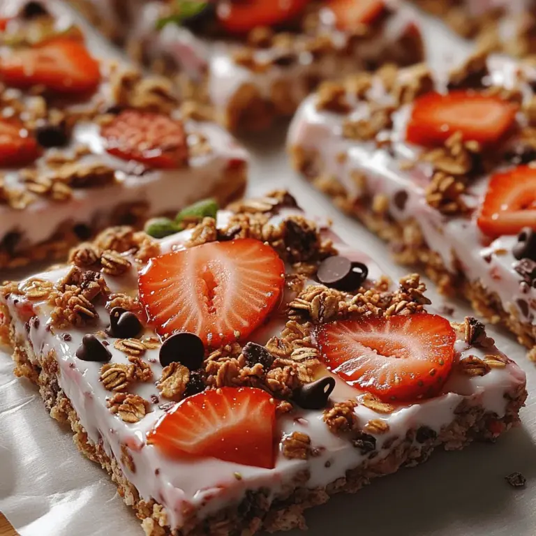 Die warmen Monate sind da, und mit ihnen kommt die Sehnsucht nach erfrischenden Snacks, die nicht nur lecker, sondern auch gesund sind. In dieser Zeit sind frische Früchte und leichte Desserts besonders gefragt. Eine perfekte Möglichkeit, den Sommer zu feiern und gleichzeitig einen süßen Zahn zu stillen, ist die Zubereitung von Berry Bliss Erdbeer-Joghurt-Bark. Diese köstliche Leckerei kombiniert cremigen griechischen Joghurt mit saftigen Erdbeeren und optionalen Toppings zu einem erfrischenden Snack, der ideal für warme Tage ist. Egal, ob für einen Picknickausflug, als gesunder Snack für die Kinder oder einfach nur, um sich selbst etwas Gutes zu tun – dieser Joghurt-Bark ist die perfekte Wahl.
