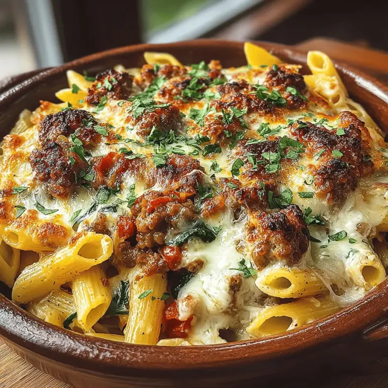 Essen ist nicht nur eine Notwendigkeit, sondern auch ein wichtiger Teil unserer Kultur und Lebensweise. Rezepte spielen dabei eine entscheidende Rolle, da sie uns helfen, unsere Ernährung abwechslungsreich und schmackhaft zu gestalten. Sie sind auch ein großartiger Weg, um mit Familie und Freunden zu kommunizieren und Erinnerungen zu schaffen. Heute präsentieren wir Ihnen ein besonders köstliches Rezept: Penne alla Salsiccia e Crema. Dieses Gericht vereint die herzhaften Aromen italienischer Wurst mit einer cremigen Sauce und wird in Kombination mit Penne-Nudeln zu einem wahren Genuss.
