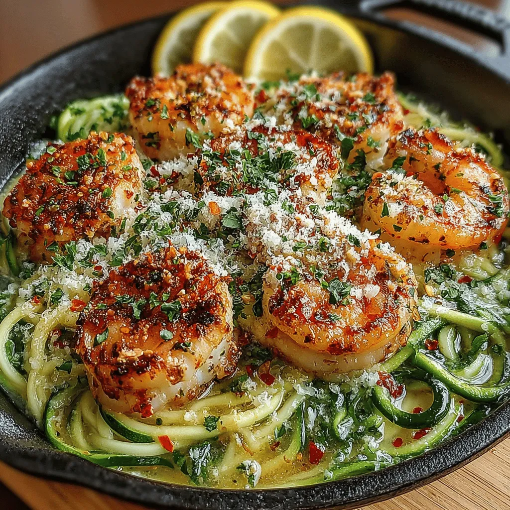 Willkommen zu einem köstlichen kulinarischen Erlebnis! Knoblauch-Butter-Garnelen mit Zoodles sind nicht nur ein wahres Geschmackserlebnis, sondern auch eine gesunde und schnelle Option für alle, die eine köstliche Mahlzeit in nur 20 Minuten zubereiten möchten. Dieses Rezept ist perfekt für hektische Wochentage, wenn die Zeit knapp ist, aber dennoch ein beeindruckendes Gericht auf den Tisch kommen soll.