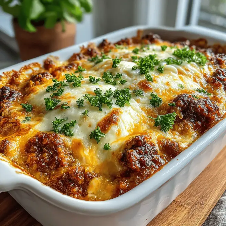 Der Käse-Spinat und Wurst Quinoa Auflauf ist nicht nur ein Fest für den Gaumen, sondern auch ein gesundes und nahrhaftes Gericht, das in der modernen Küche immer beliebter wird. Dieses Rezept vereint die köstlichen Aromen von italienischer Wurst und frischem Spinat mit der nussigen Note von Quinoa – einer Superfood-Zutat, die sich durch ihren hohen Gehalt an Proteinen und Ballaststoffen auszeichnet. In den letzten Jahren hat Quinoa sich als vielseitige Zutat etabliert, die nicht nur in Salaten, sondern auch in herzhaften Aufläufen hervorragend zur Geltung kommt.