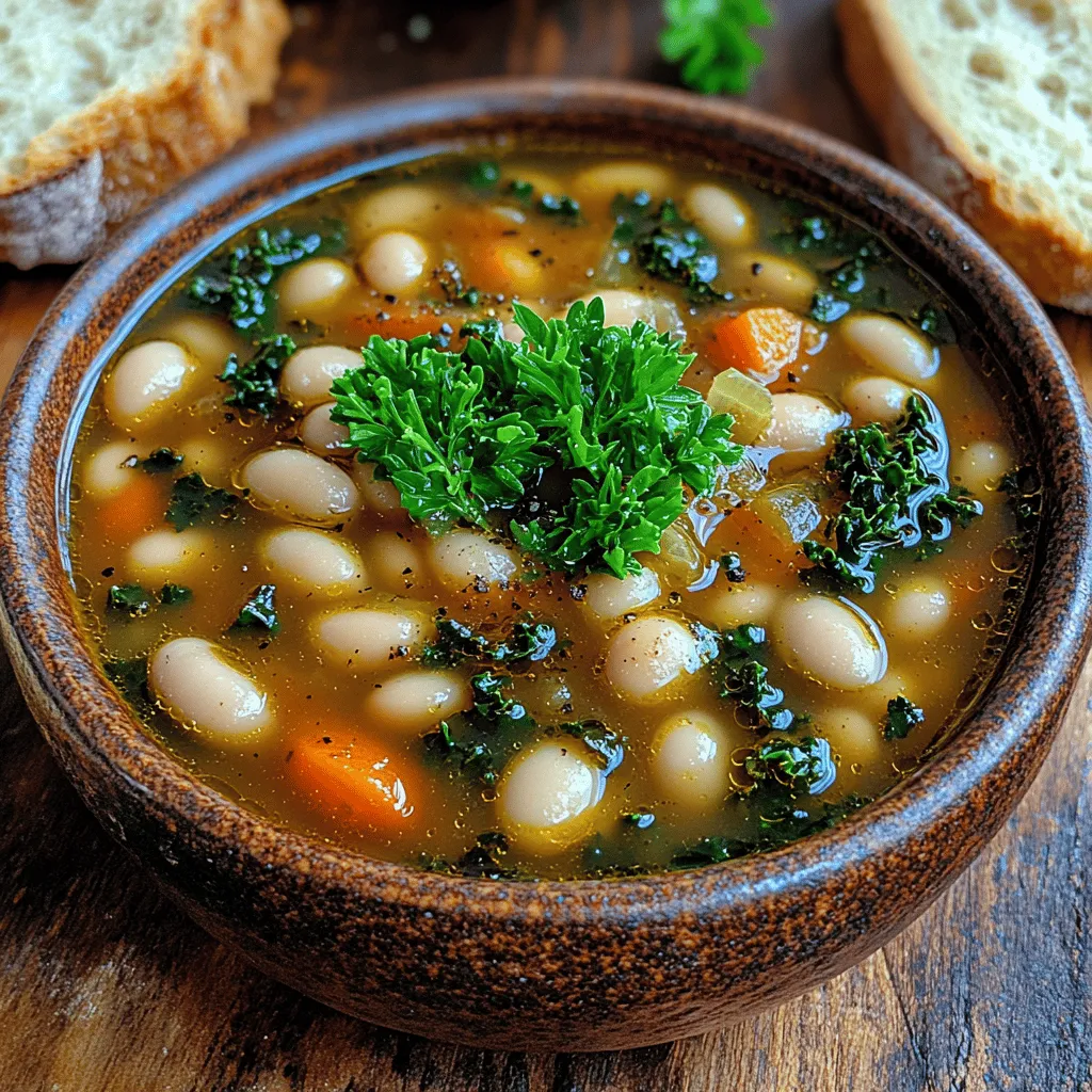 Rezepte sind nicht nur eine Ansammlung von Zutaten und Zubereitungsschritten; sie sind ein Fenster in die Kultur, Traditionen und die Kunst des Kochens. Jedes Gericht erzählt eine Geschichte und bringt uns in Kontakt mit verschiedenen Lebensweisen und Geschmäckern. Die herzhafte toskanische Weiße-Bohnen-Suppe ist ein hervorragendes Beispiel für die italienische Kochkunst, die einfache, aber geschmackvolle Zutaten in einem herzlichen Gericht vereint. Diese Suppe ist nicht nur nahrhaft, sondern auch vielseitig und eignet sich für jede Gelegenheit – sei es ein gemütliches Familienessen, eine gesellige Runde mit Freunden oder als wärmende Mahlzeit an einem kalten Tag.