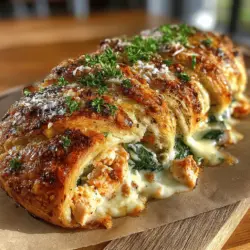 In der heutigen schnelllebigen Welt ist die Zubereitung von leckerem und nahrhaftem Essen oft eine Herausforderung. Doch Rezepte spielen eine entscheidende Rolle in der modernen Küche, da sie nicht nur eine Anleitung bieten, sondern auch die Kreativität und den Genuss des Kochens fördern. Eines dieser Rezepte, das sowohl einfach zuzubereiten als auch unglaublich schmackhaft ist, ist der Baked Chicken Alfredo Crescent Braid. Dieses Gericht kombiniert zartes Hähnchenfleisch mit einer cremigen Alfredo-Soße und wird in knusprigem Croissant-Teig gebacken. Es eignet sich hervorragend für Familienabende, Partys oder einfach als schnelles Abendessen unter der Woche.