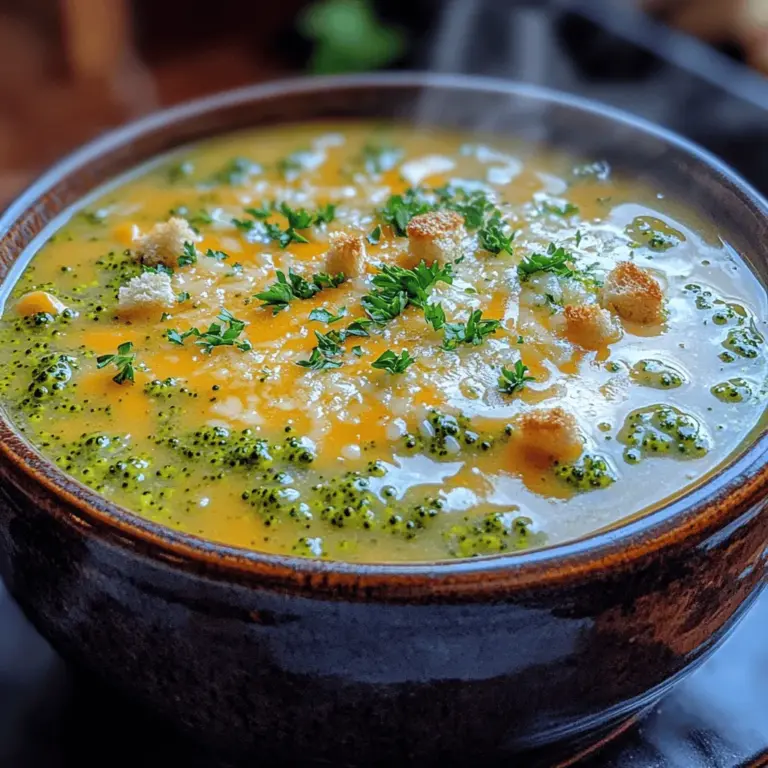 Käse-Brokkoli-Genuss ist nicht nur eine einfache Suppe; sie ist ein wahres Fest der Aromen und eine Umarmung für die Seele. Ursprünglich aus der amerikanischen Küche stammend, hat sich dieses Gericht mittlerweile in vielen Ländern einen festen Platz erobert. Die Kombination aus zartem Brokkoli und schmelzendem Käse bietet nicht nur ein geschmackliches Erlebnis, sondern auch einen Hauch von Komfort, der in kalten Monaten besonders geschätzt wird.