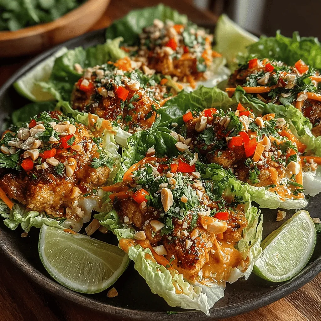In der aufregenden Welt der thailändischen Küche gibt es viele Gerichte, die mit ihren einzigartigen Aromen und Texturen beeindrucken. Eines dieser köstlichen Rezepte sind die würzigen thailändischen Erdnuss-Hühnchen-Lattichboote. Diese Kombination aus saftigem Hühnchen, einer cremigen Erdnusssauce und frischem Gemüse, serviert in knackigen Salatblättern, ist nicht nur ein Fest für den Gaumen, sondern auch eine gesunde Wahl für jede Mahlzeit.