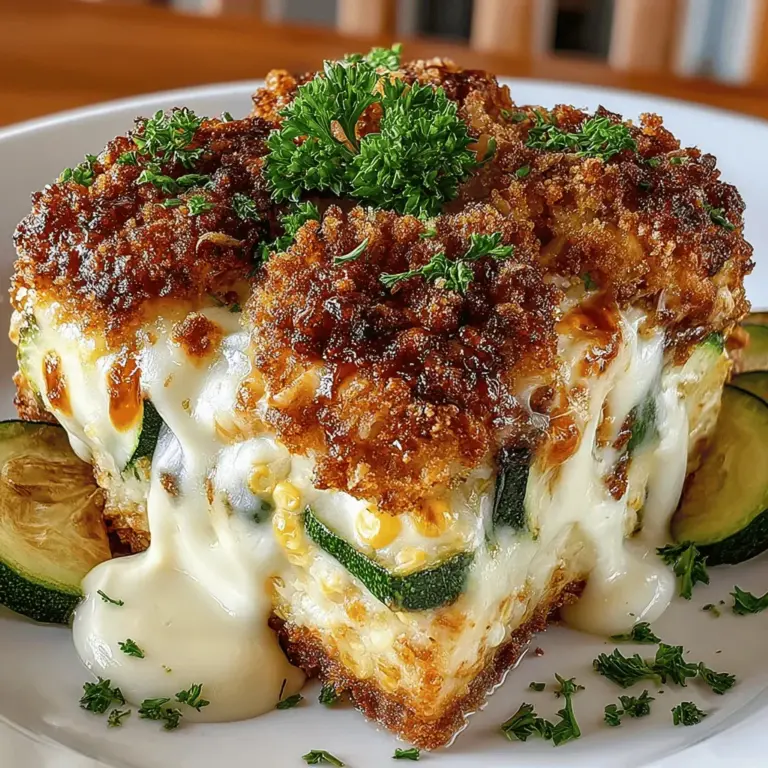 Kochrezepte, die sowohl lecker als auch gesund sind, erfreuen sich immer größerer Beliebtheit. Eine solche Speise ist die cremige Zucchini- und Süßmaiskasserolle. Dieses Gericht vereint die frischen Aromen von Zucchini und Süßmais und verwandelt sie in eine herzhafte Kasserolle, die sowohl als Hauptgericht als auch als Beilage serviert werden kann. Die Kombination aus cremiger Schlagsahne, würzigem Käse und aromatischen Kräutern sorgt für einen einzigartigen Geschmack, der sowohl Kinder als auch Erwachsene begeistern wird.
