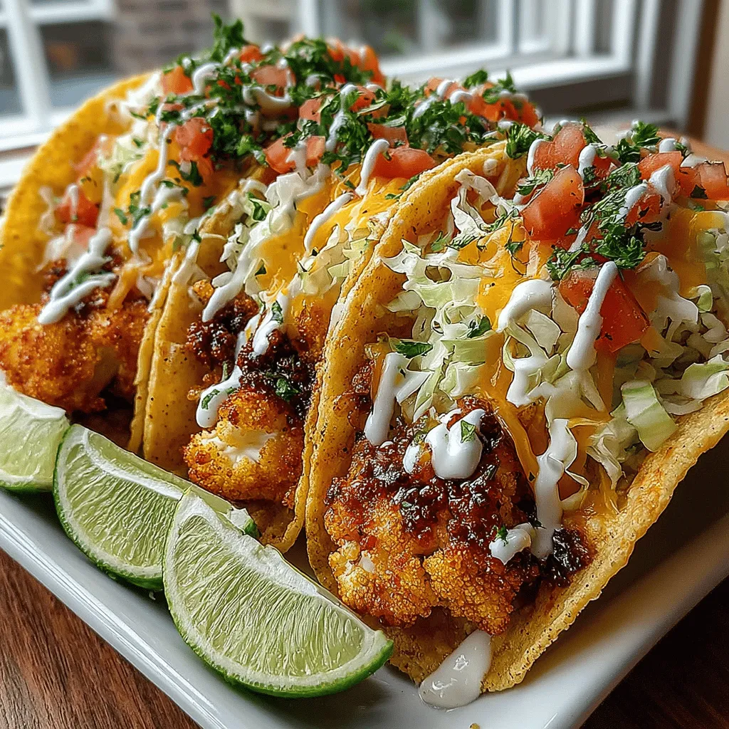 In der Welt der modernen Küche erfreuen sich pflanzliche Rezepte zunehmender Beliebtheit, und die Krosse Buffalo Ranch Blumenkohl-Tacos sind ein perfektes Beispiel dafür. Diese köstlichen Tacos kombinieren den herzhaften Geschmack von knusprigen Blumenkohlröschen mit der Würze von Buffalo-Sauce und der Frische von knackigem Gemüse. Sie sind nicht nur ein Genuss für den Gaumen, sondern auch eine hervorragende Option für alle, die sich gesünder ernähren möchten, ohne auf Geschmack zu verzichten.