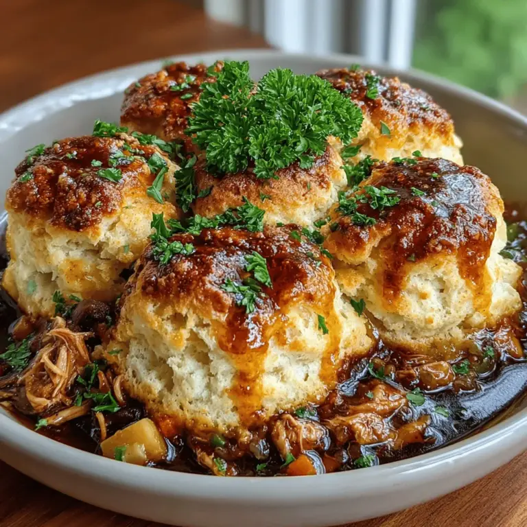 Wenn Sie auf der Suche nach einem herzhaften und sättigenden Gericht sind, das sowohl einfach zuzubereiten als auch unglaublich lecker ist, dann ist unser rustikaler Knoblauch-Kräuter-Hühnchen-Cobbler genau das Richtige für Sie. Dieses Rezept vereint saftiges Hühnchen, aromatische Kräuter und einen köstlichen Bisquit-Teig zu einem unwiderstehlichen Gericht, das die ganze Familie begeistern wird. Ursprünglich aus den südlichen Vereinigten Staaten stammend, ist der Cobbler ein beliebtes Comfort Food, das oft mit frischen saisonalen Zutaten zubereitet wird.