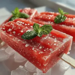 In der modernen Küche sind Rezepte mehr als nur eine Anleitung zum Kochen; sie sind ein Ausdruck von Kreativität, Gesundheit und Gemeinschaft. Besonders in den warmen Monaten sehnen wir uns nach erfrischenden und gesunden Snacks, die uns nicht nur sättigen, sondern auch unsere Sinne ansprechen. Das Rezept für die "Erfrischenden Wassermelonen Genuss-Pops" bietet genau das: eine köstliche Möglichkeit, die Sommerhitze zu bekämpfen und gleichzeitig einen gesunden Snack zu genießen. Diese Popsicle-Variante aus frischer Wassermelone ist einfach zuzubereiten und wird sowohl bei Kindern als auch bei Erwachsenen ein Hit sein.