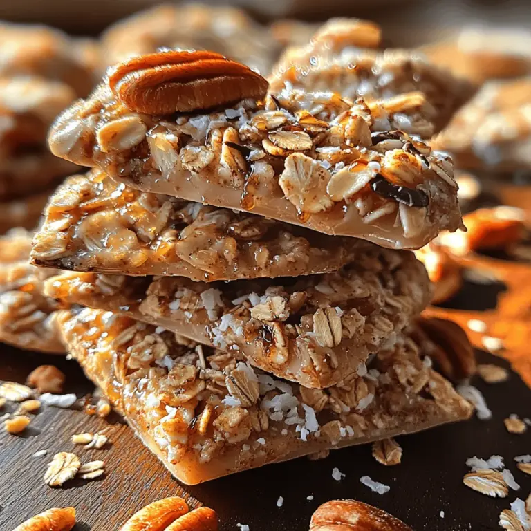 Willkommen zu unserem Rezept für knusprige Ahorn-Pecan-Clustern – einem köstlichen und gesunden Snack, der sich perfekt für jede Tageszeit eignet! Diese Cluster sind nicht nur einfach zuzubereiten, sondern bieten auch eine Vielzahl von Aromen und Texturen, die jeden Gaumen erfreuen. Die Kombination aus knackigen Pecannüssen, nussigen Haferflocken und dem süßen Aroma von Ahornsirup macht sie zu einer unwiderstehlichen Leckerei, die sowohl Erwachsene als auch Kinder anspricht.