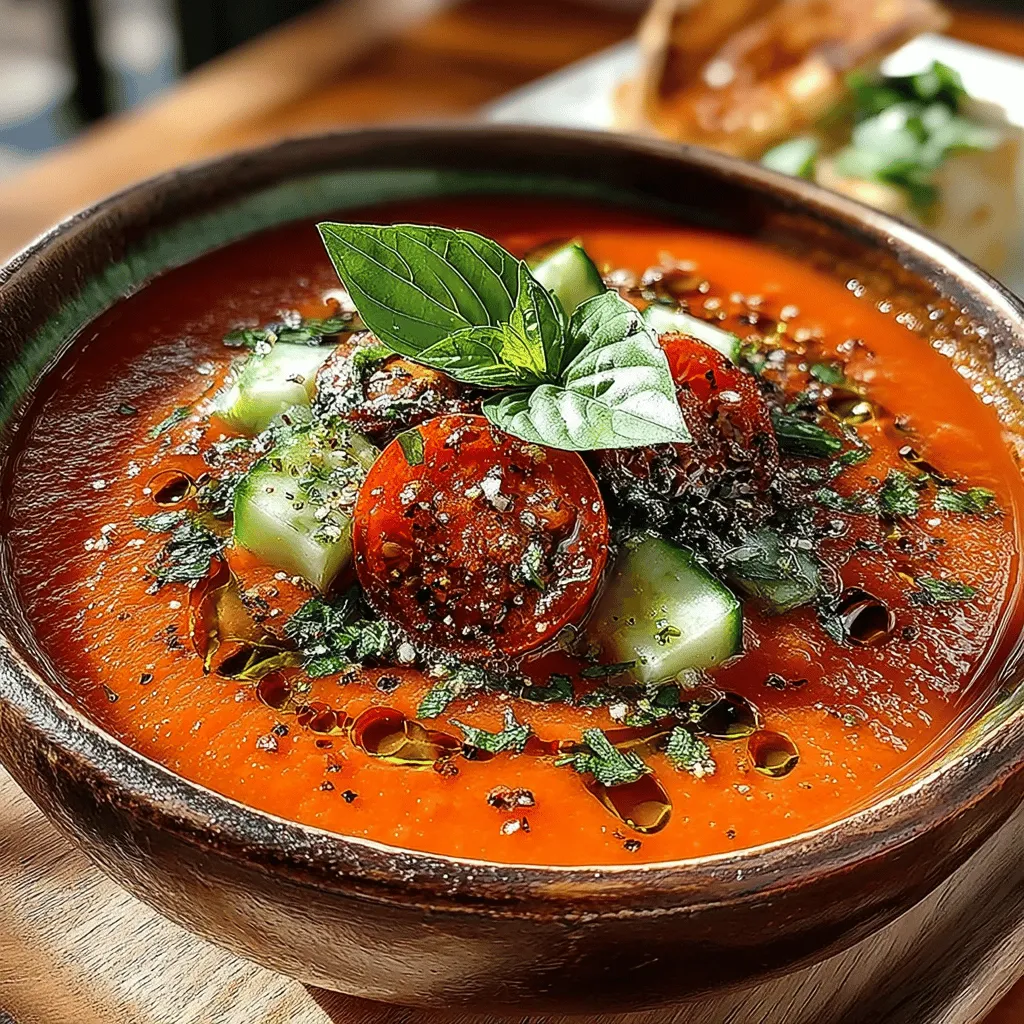In der warmen Jahreszeit sind leichte und erfrischende Gerichte gefragt, die nicht nur den Gaumen erfreuen, sondern auch nahrhaft sind. Diese Tomaten-Basilikum-Suppe bietet genau das: Sie ist voller Geschmack, nährstoffreich und einfach zuzubereiten. Außerdem ist sie vegan und glutenfrei, was sie zu einer idealen Wahl für verschiedene Ernährungsbedürfnisse macht. Ob als Vorspeise, leichtes Mittagessen oder Snack, diese Suppe ist vielseitig einsetzbar und überzeugt durch ihre Einfachheit.
