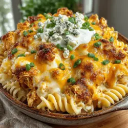 In der modernen Küche spielen Rezepte eine zentrale Rolle. Sie sind nicht nur eine Anleitung für die Zubereitung von Gerichten, sondern auch eine Möglichkeit, Kreativität auszuleben und unterschiedliche Geschmäcker zu erforschen. In diesem Artikel präsentieren wir Ihnen ein unwiderstehliches Rezept für einen würzigen und käsigen Buffalo-Hühnchen-Pasta-Auflauf. Dieses Gericht vereint die herzhaften Aromen von zartem Hühnchen, würziger Buffalo-Sauce und cremigem Käse zu einem absoluten Gaumenfreuden. Besonders geeignet ist dieser Auflauf für gesellige Abende, Familienessen oder einfach als sättigendes Gericht für zwischendurch.