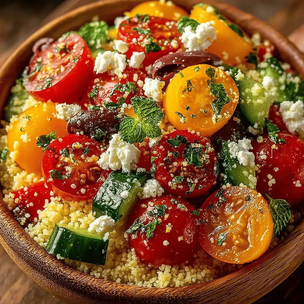 Die mediterrane Küche ist bekannt für ihre frischen und gesunden Zutaten, die nicht nur köstlich schmecken, sondern auch die Sinne anregen. Ein besonders beliebtes und einfach zuzubereitendes Gericht aus dieser Region ist der Couscous-Salat. Dieses Rezept vereint die Aromen des Mittelmeers und ist perfekt für warme Tage, als leichtes Mittagessen oder als Beilage zu Grillgerichten. In diesem Artikel zeigen wir Ihnen, wie Sie einen erfrischenden mediterranen Couscous-Salat zubereiten können, der nicht nur gesund ist, sondern auch voller Geschmack steckt.