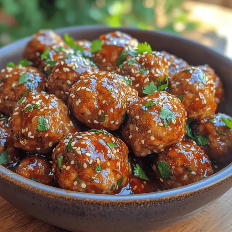 Wenn Sie auf der Suche nach einem Gericht sind, das sowohl süß als auch würzig ist und Ihre Gäste begeistert, dann sind die zarten Honig-Sriracha-Fleischbällchen genau das Richtige für Sie! Dieses Rezept kombiniert die herzhaften Aromen von Rinder- oder Putenhackfleisch mit der süßen Schärfe von Honig und Sriracha-Sauce. Ursprünglich aus der asiatischen Küche stammend, hat Sriracha in den letzten Jahren weltweit an Beliebtheit gewonnen und ist heute eine feste Größe in vielen Küchen.