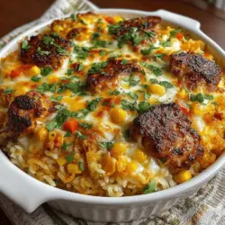 Die Würzige Gebackene Hähnchen- und Reispfanne ist ein köstliches und einfach zuzubereitendes Gericht, das warmen Komfort und herzhafte Aromen in einem bietet. Diese Pfanne vereint zartes Hähnchenfleisch, aromatisches Gemüse und würzigen Reis zu einem schmackhaften Ganzen, das sich ideal für ein Familienessen oder eine gesellige Runde eignet. In vielen Kulturen sind Pfannengerichte traditionell, da sie nicht nur einfach zuzubereiten sind, sondern auch zahlreiche Geschmäcker und Texturen in einem Gericht vereinen.