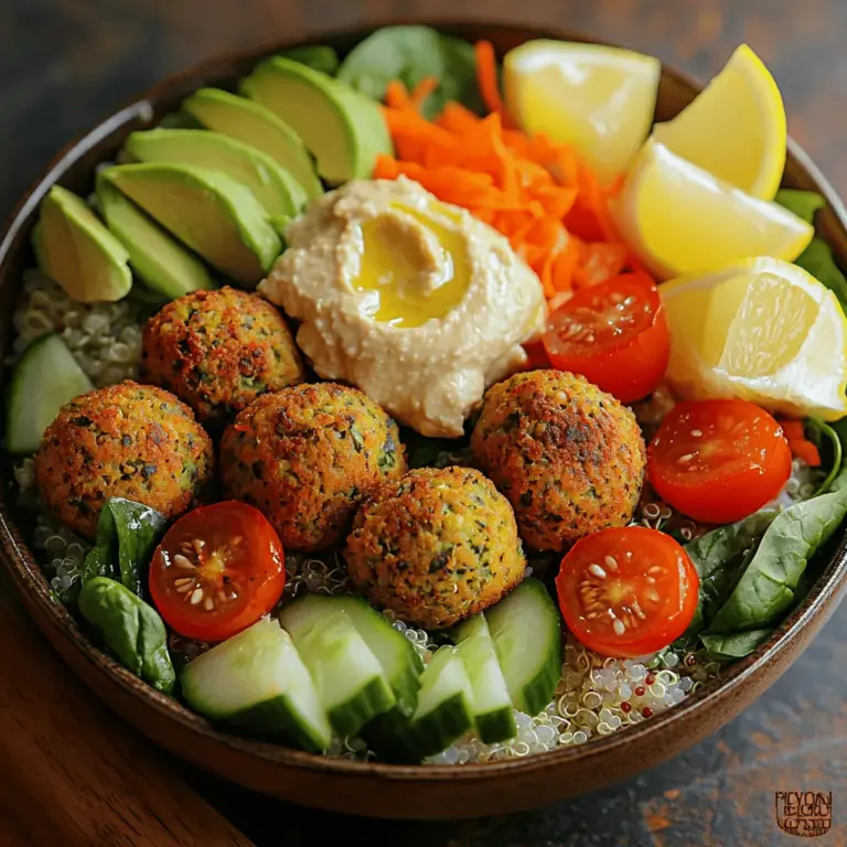 In der heutigen schnelllebigen Welt suchen viele Menschen nach nahrhaften und dennoch schmackhaften Mahlzeiten, die sich einfach zubereiten lassen. Power Bowls haben sich als die perfekte Lösung etabliert, um frische Zutaten und ausgewogene Nährstoffe in einer einzigen Schüssel zu vereinen. Diese bunten und schmackhaften Gerichte sind nicht nur extrem vielseitig, sondern bieten auch unzählige Möglichkeiten zur Anpassung an persönliche Vorlieben und diätetische Anforderungen. In diesem Artikel stellen wir Ihnen ein aufregendes Rezept für Crispy Baked Falafel Power Bowls vor, das gesunde Zutaten mit einem köstlichen Geschmack kombiniert.