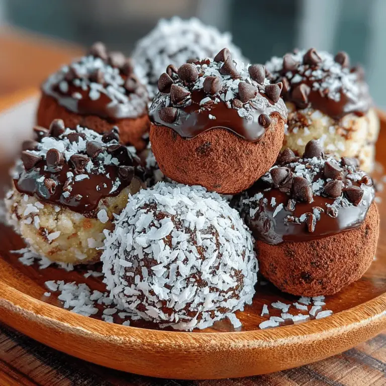 Willkommen in der köstlichen Welt der Choco-Coco Bliss Bites! Diese kleinen Energiebällchen sind nicht nur ein Genuss für den Gaumen, sondern auch eine gesunde Snack-Alternative, die perfekt in deinen hektischen Alltag passt. Ob nach dem Sport, als süßer Snack für zwischendurch oder als gesunde Leckerei für Kinder, die Bliss Bites sind vielseitig und einfach zuzubereiten.