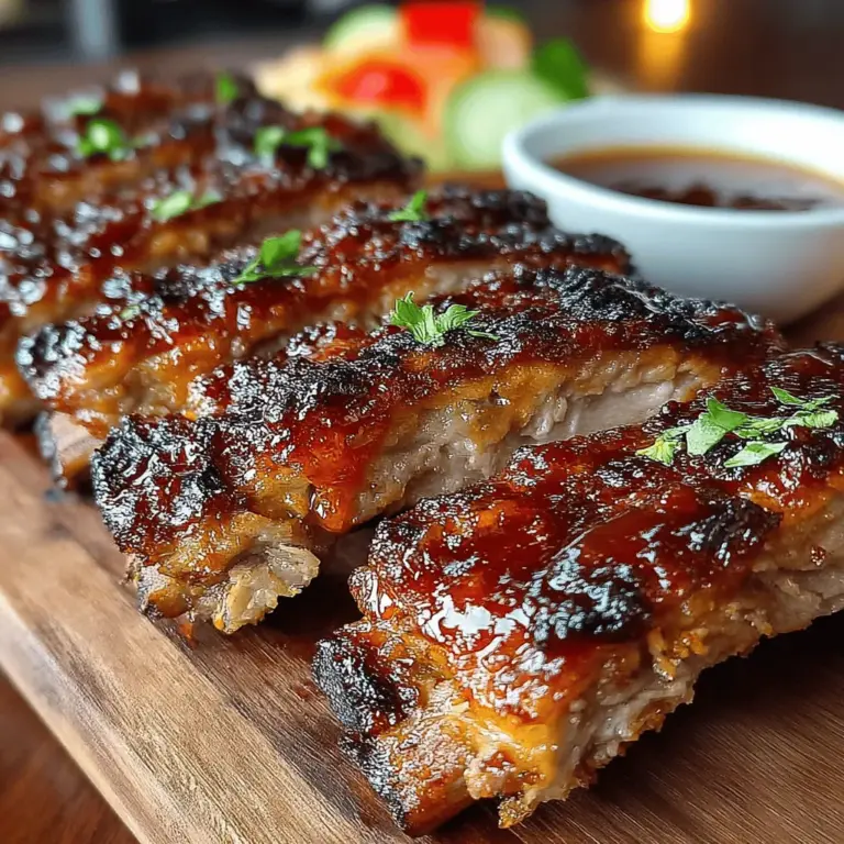 Klebrige süße BBQ-Rippchen sind nicht nur ein beliebter Klassiker in der Grillwelt, sondern auch ein echtes Highlight auf jeder Grillparty. Diese saftigen Rippchen, die in einer köstlichen BBQ-Sauce glasiert werden, sind ein wahrhaft himmlisches Erlebnis für den Gaumen. Mit ihrer perfekten Kombination aus Süße und Rauchgeschmack sind sie der Inbegriff von comfort food und werden von Fleischliebhabern auf der ganzen Welt geschätzt.